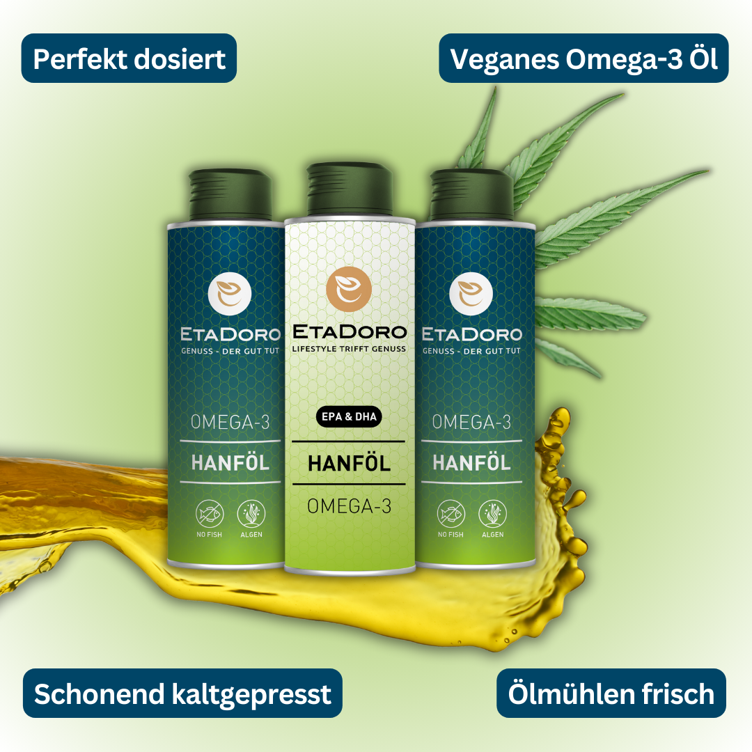 DHA & EPA Omega-3 - Monatsbundle
