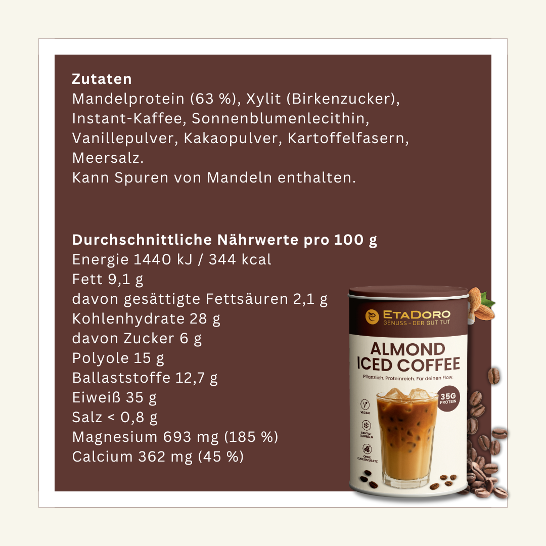 Almond Iced Coffee