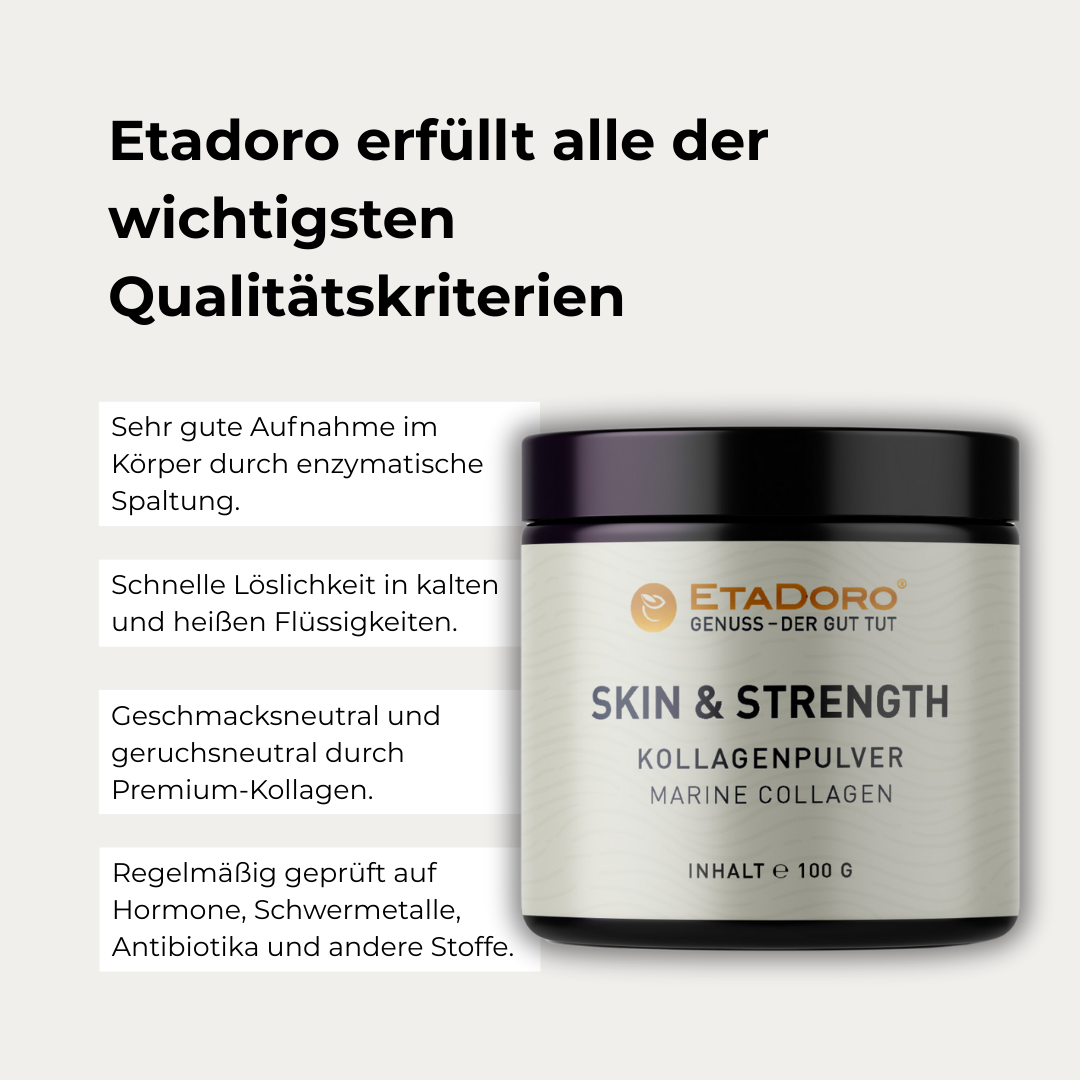Bioaktives Marine Kollagen - Pulver