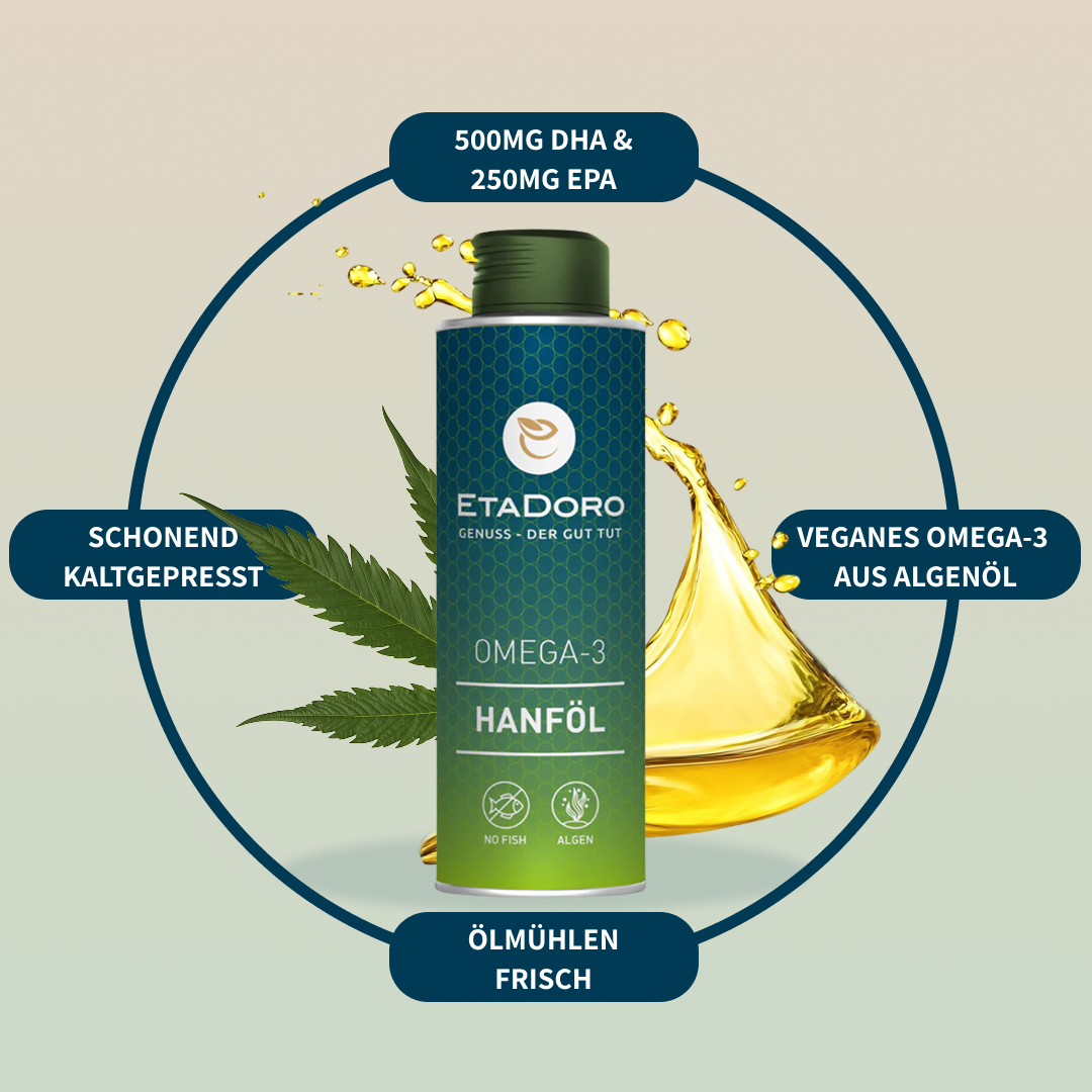 DHA & EPA - Omega-3 Intensivöl