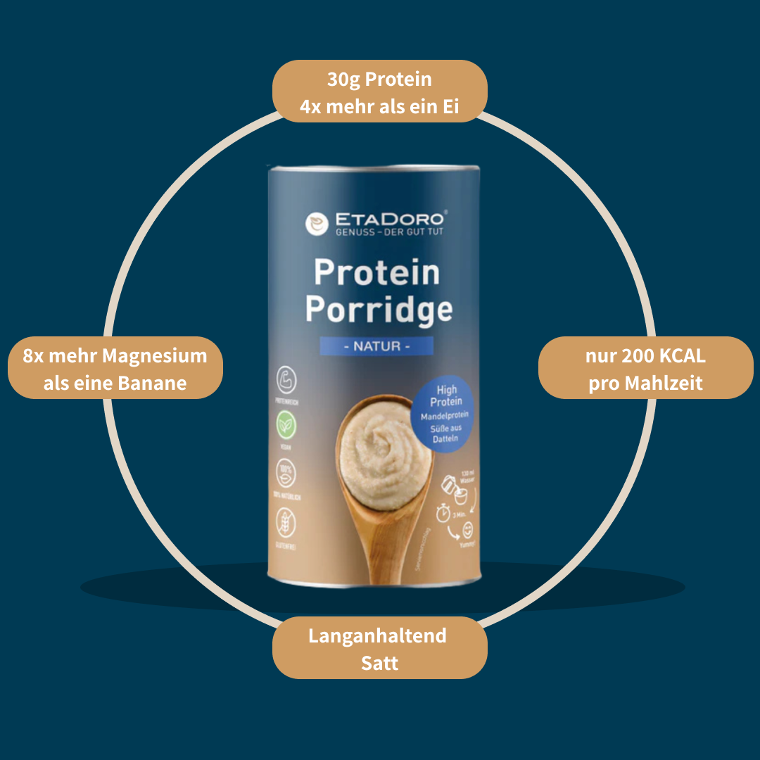 Mandelprotein Porridge - Natur