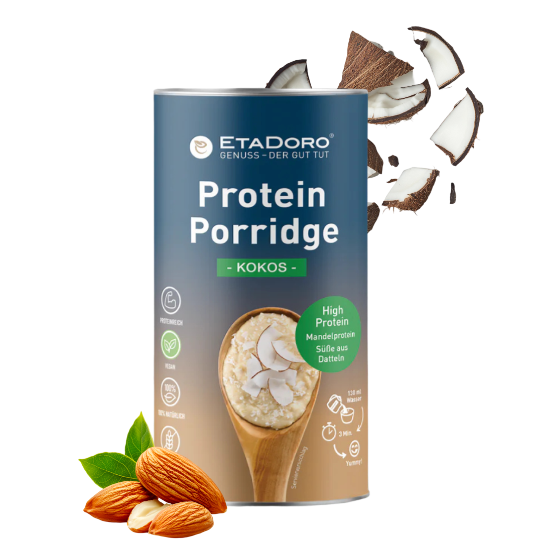 Mandelprotein Porridge - Kokos