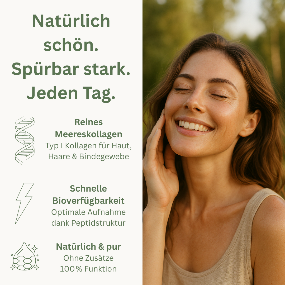 Bioaktives Marine Kollagen - Pulver