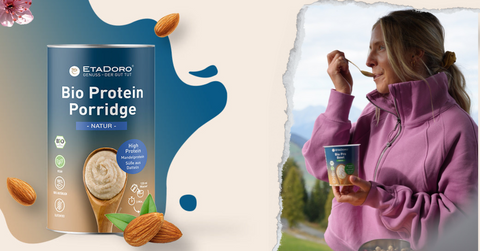 Porridge Proteinpulver! Mandel-Superfood online bestellen