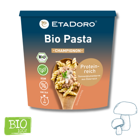 Bio Protein Pasta - Champignons