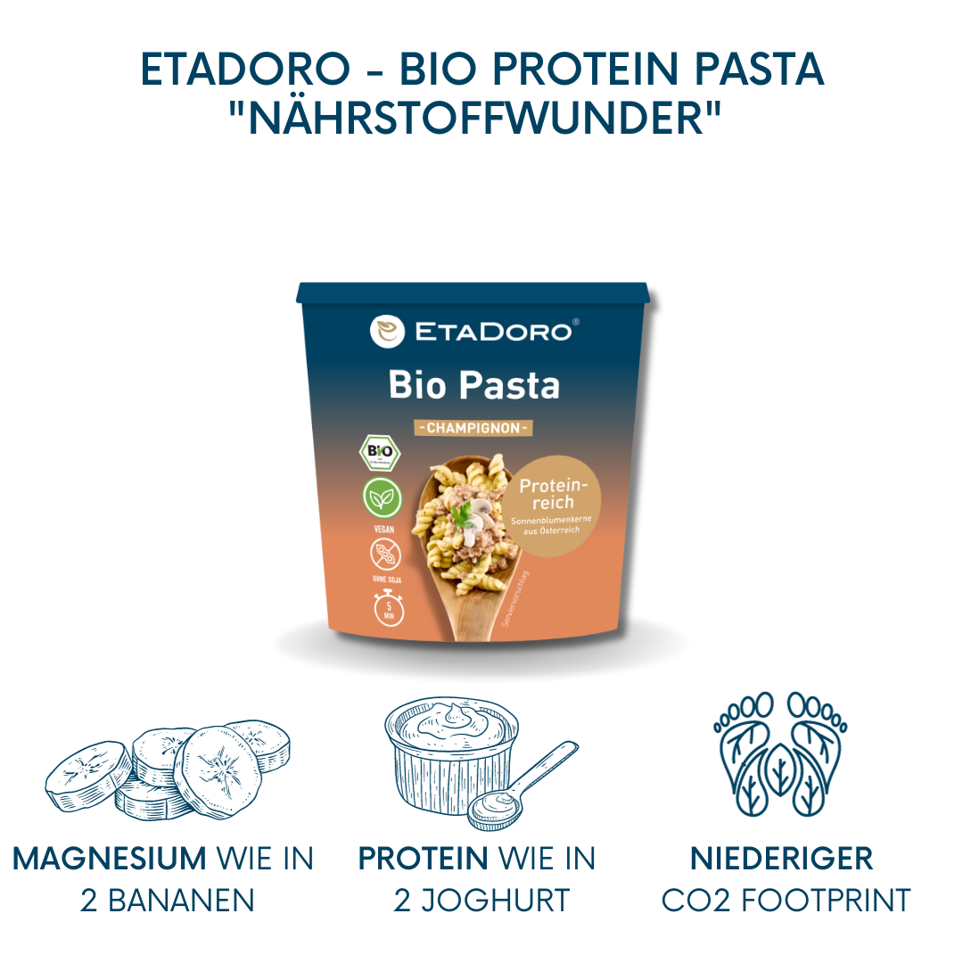 Bio Protein Pasta - Champignons