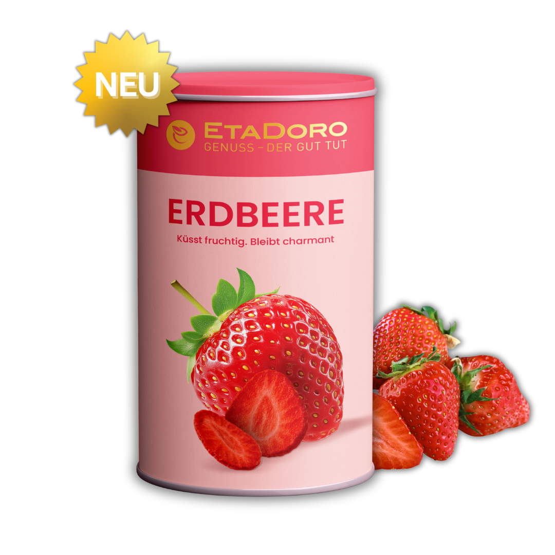 Gefriergetrocknete Erdbeeren